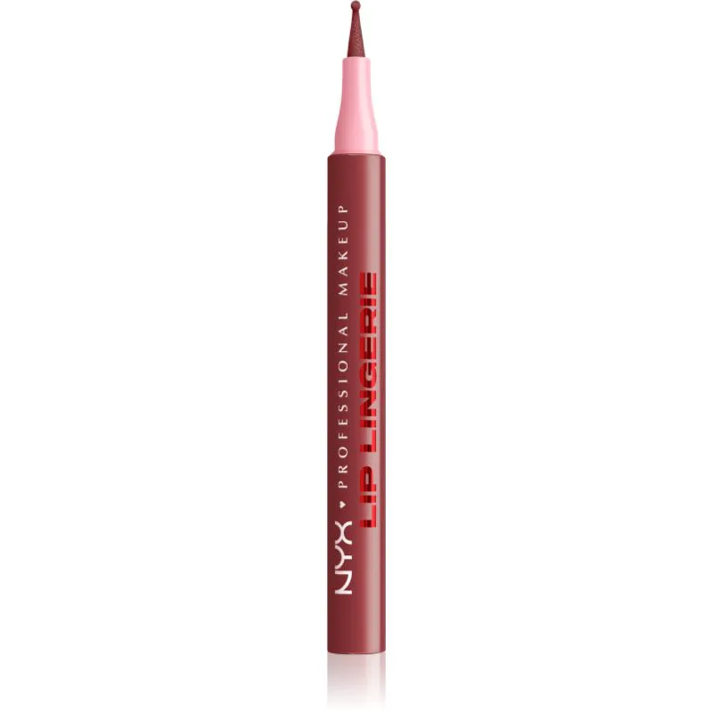 NYX Professional Makeup Lip Lingerie μαρκαδόρος για τα χείλη για μακρόχρονη επίδραση απόχρωση 10 Up All Night 1 ml