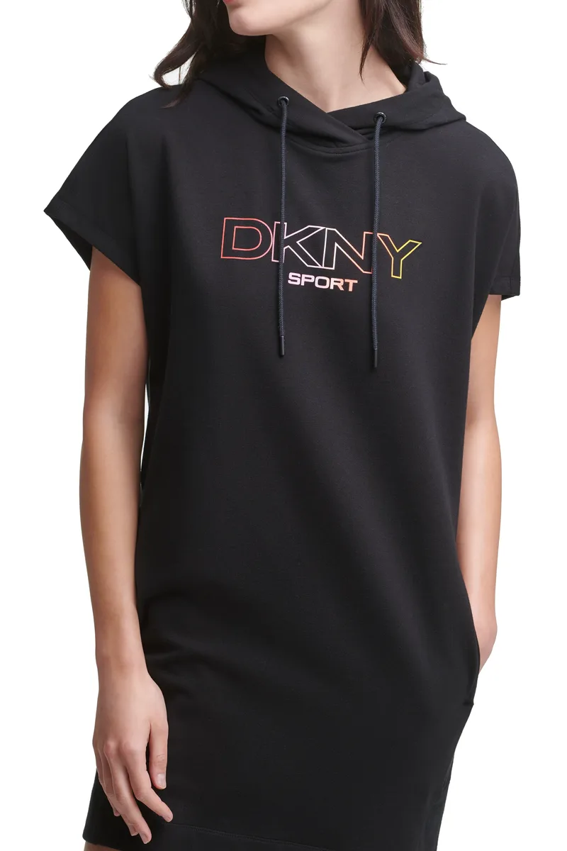 Φόρεμα DKNY Sport Logo DP1D4455-BLK Γυναικείο