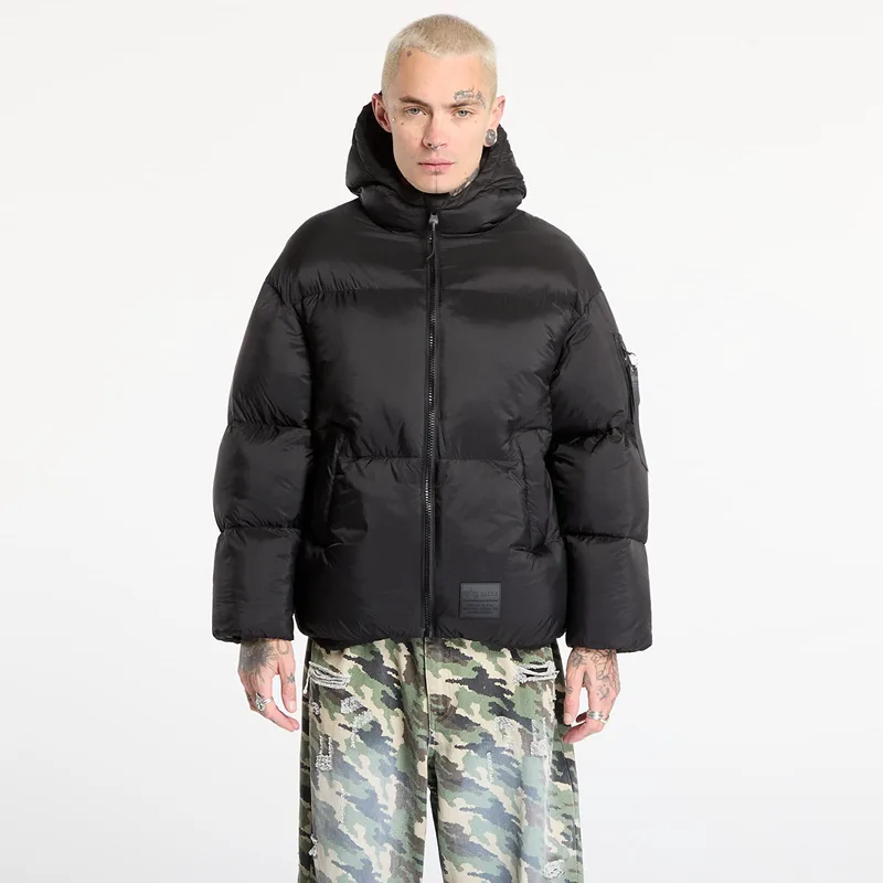 Μπουφάν Alpha Industries Cloud Puffer Bomber Black M