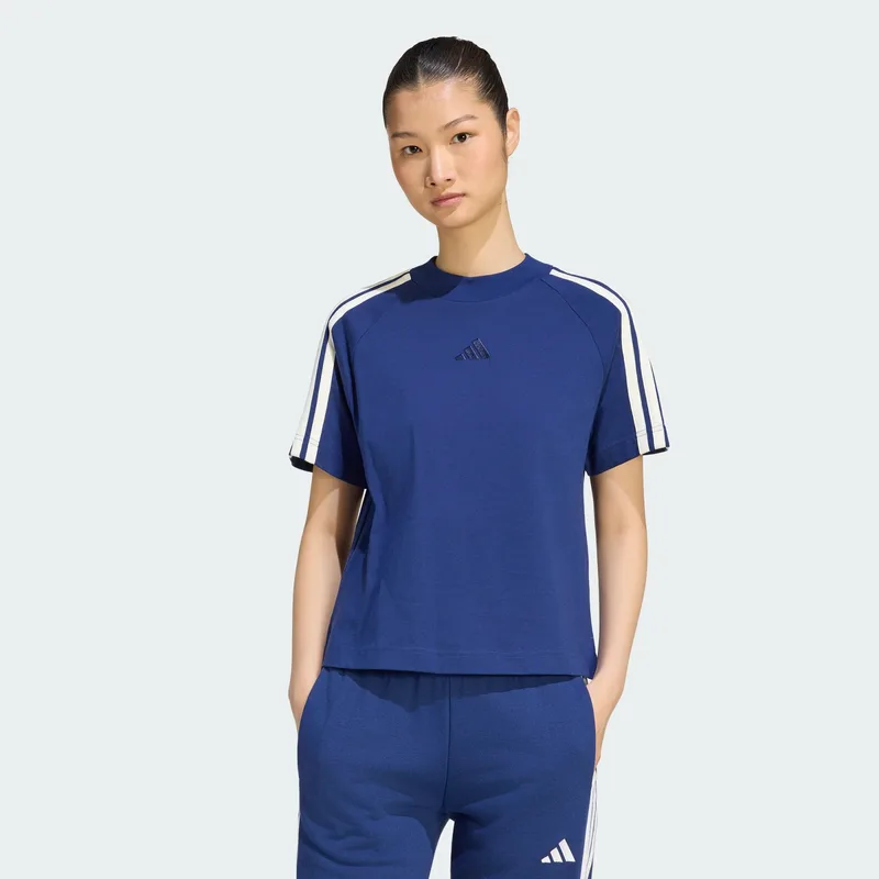adidas sportswear W Kit 3-Stripes T-Shirt (9000280376_76451)