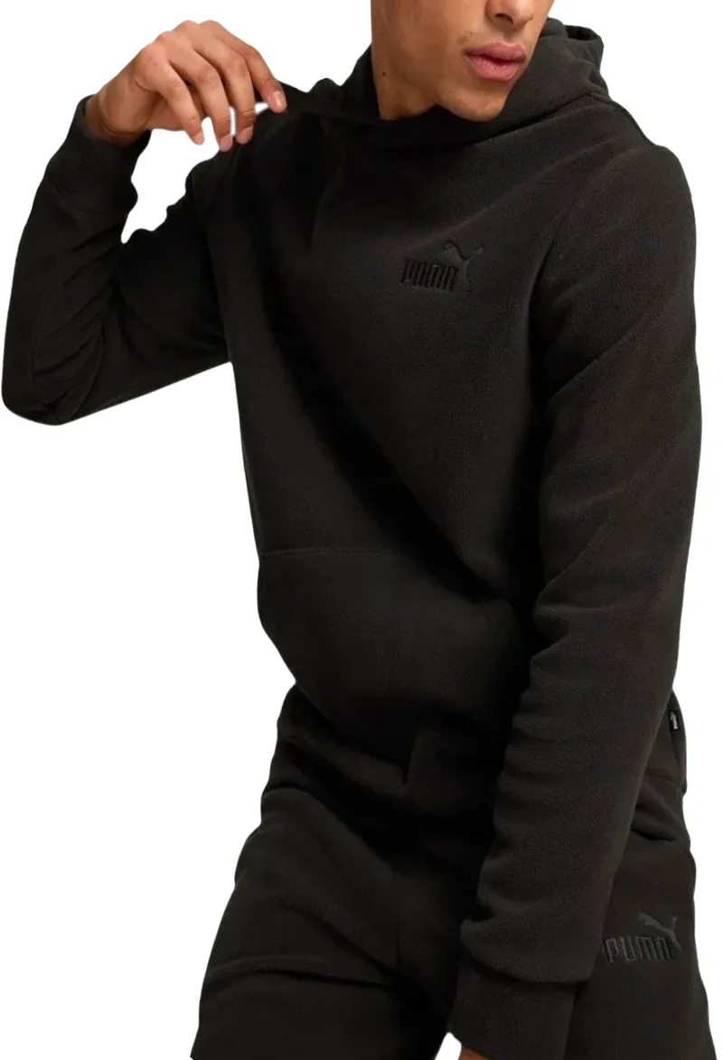 Μπλούζα Μακρυμάνικη Puma Ess Elevated Polarfleece Hoodie 681892-01 Ανδρικό