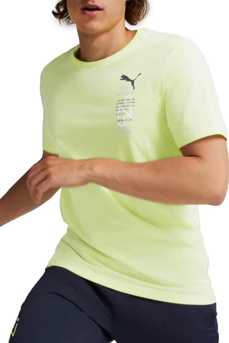 Μπλούζα Κοντομάνικη Puma Neymar JR 24/7 Graphic Tee 605814-08 Ανδρικό