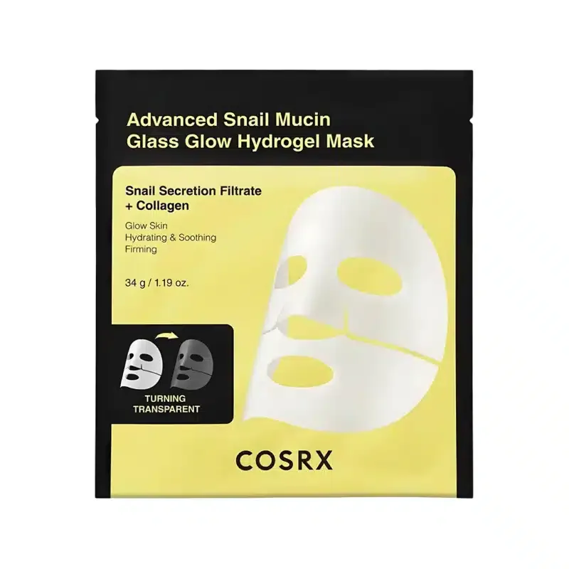 COSRX Advanced Snail Mucin Glass Glow Hydrogel Mask