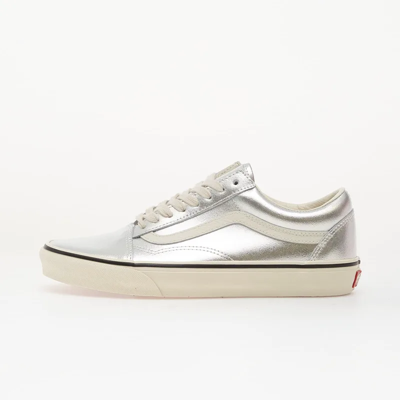 Sneakers Vans Old Skool Leather Metallic Silver EUR 40.5