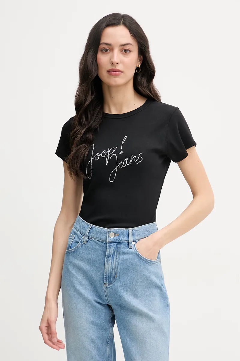 Joop! t-shirt γυναικείο βαμβακερό με ελαστάν