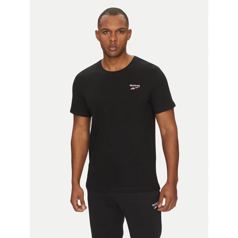 Reebok T-Shirt 100221874 Μαύρο Regular Fit