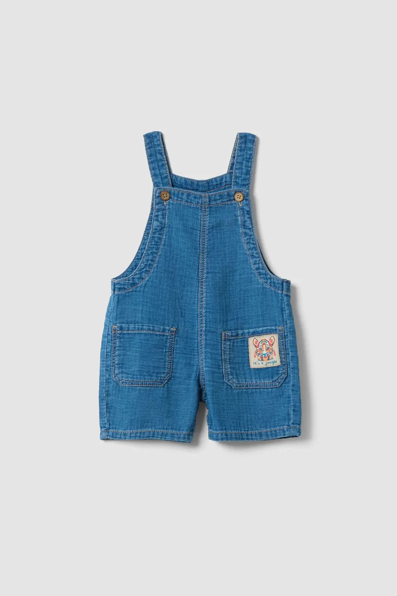 OVS βρεφική denim σαλοπέτα Regular Fit - 002682765 Μπλε
