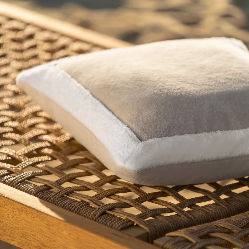 Μαξιλαροθήκη Ξαπλώστρας Gofis Home Coral Sense Sand / Vanilla 519/06 43x43