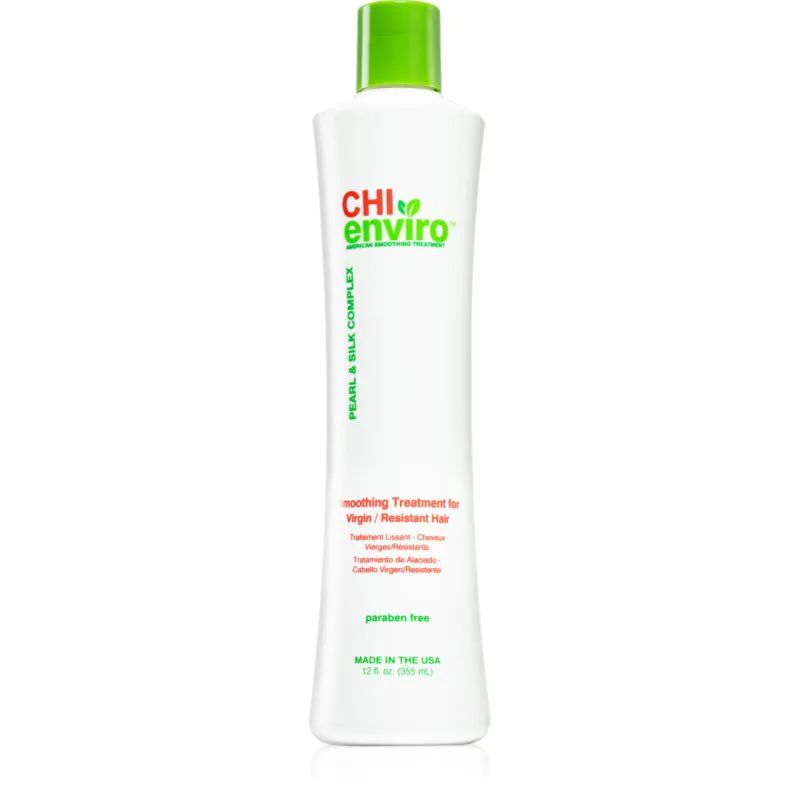 CHI Enviro Smoothing Treatment φροντίδα μαλλιών χωρίς ξέβγαλμα για ίσιωμα μαλλιών 355 ml