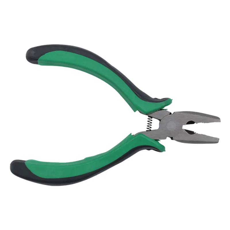 Mini Ίσια Πένσα Ηλεκτρολόγου Μήκους 110mm σε 4 Χρώματα Πράσινο
