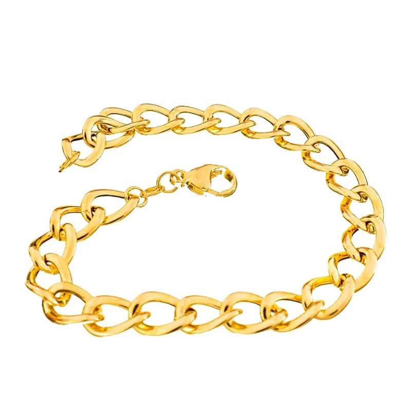 Βραχιόλι Unisex Κίτρινο Χρυσό κ14 FILVA κωδ ΒΡ1636