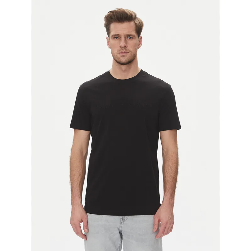 Armani Exchange T-Shirt XM000554 AF10356 UC001 Μαύρο Regular Fit