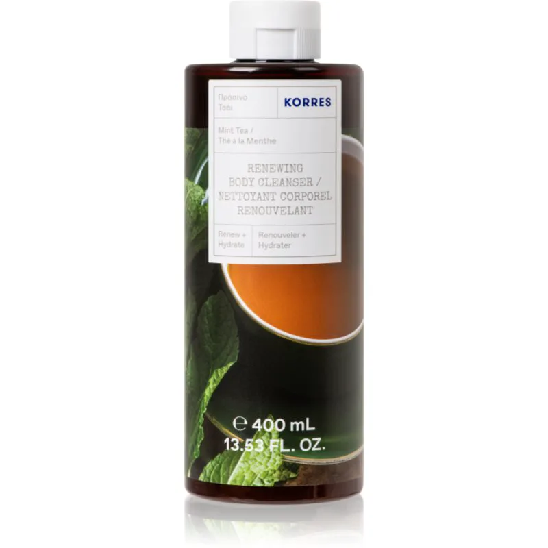 Korres Mint Tea δροσιστικό τζελ ντους 400 ml