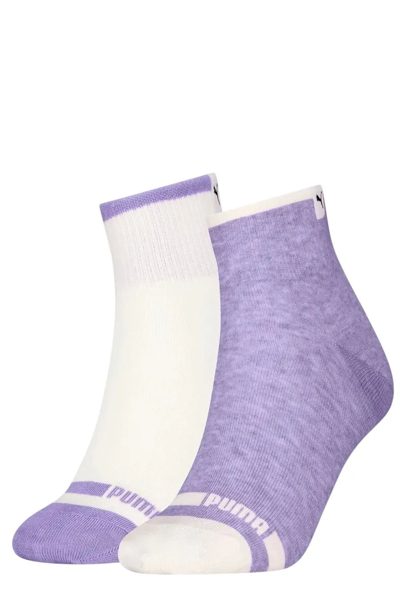 Κάλτσες Puma Heritage Toe Quarter 2P 701231492-004 Γυναικείο