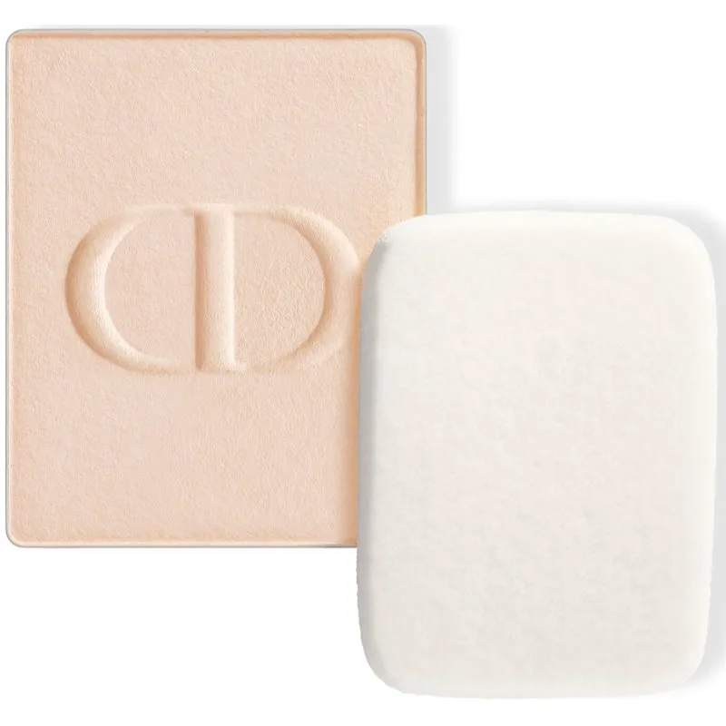 DIOR Dior Forever Natural Velvet Refill συμπαγές μεικ απ μακράς διαρκείας ανταλλακτικό απόχρωση 0N Neutral 10 γρ