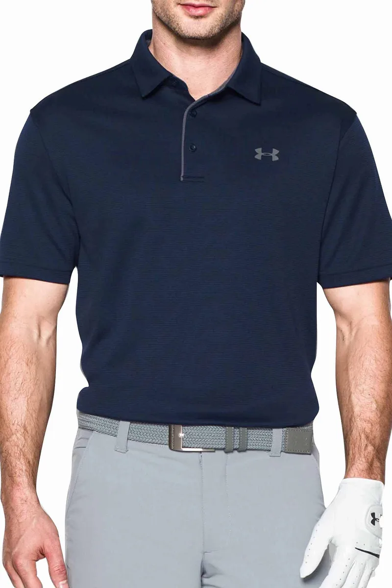 Μπλούζα Κοντομάνικη Under Armour Tech Polo 1290140-410 Ανδρικό