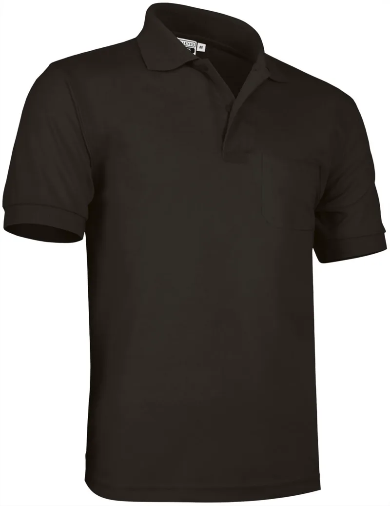 Κοντομάνικο Polo Shirt HAWK Valento POVATOBNG Black
