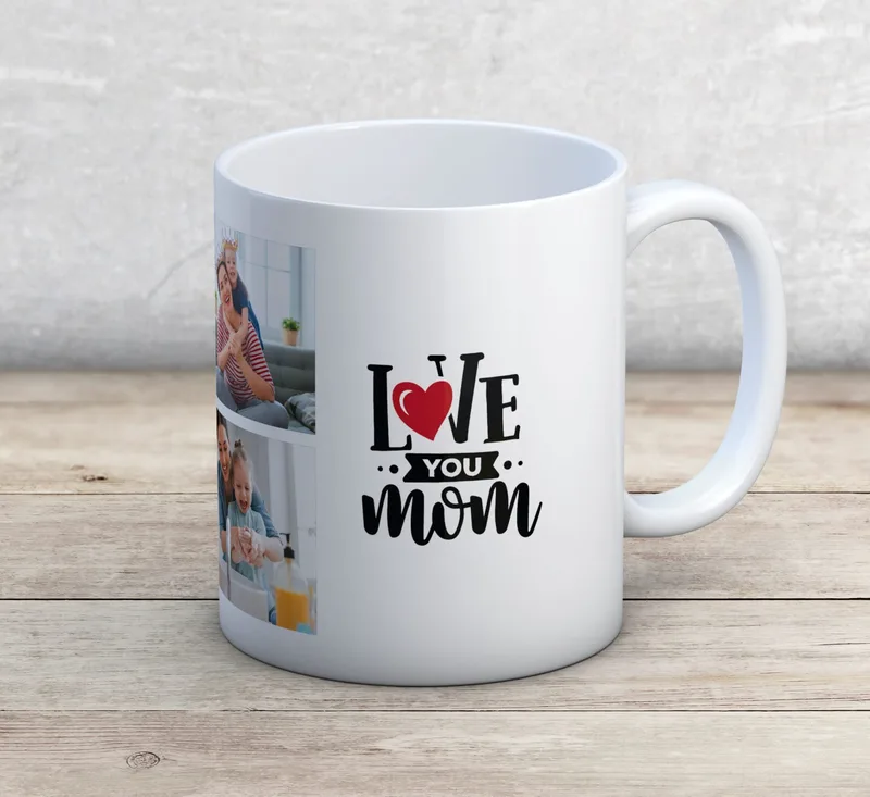 Κούπα απλή ή μαγική - I love you mom - Απλή