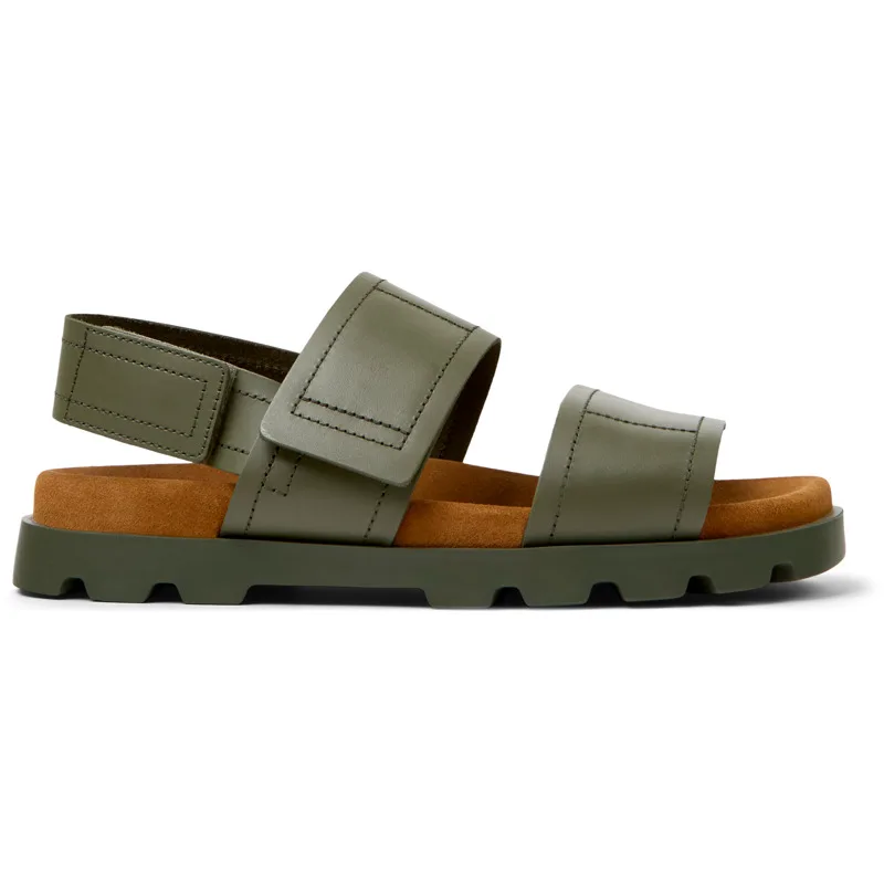 CAMPER Brutus Sandal - Πέδιλα Για Ανδρικα - Πράσινο, Μέγεθος 44, Smooth leather