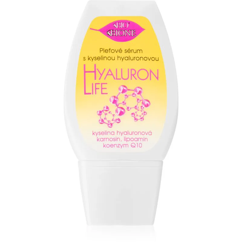 Bione Cosmetics Hyaluron Life ενυδατικός και θρεπτικός ορός για το πρόσωπο 40 ml