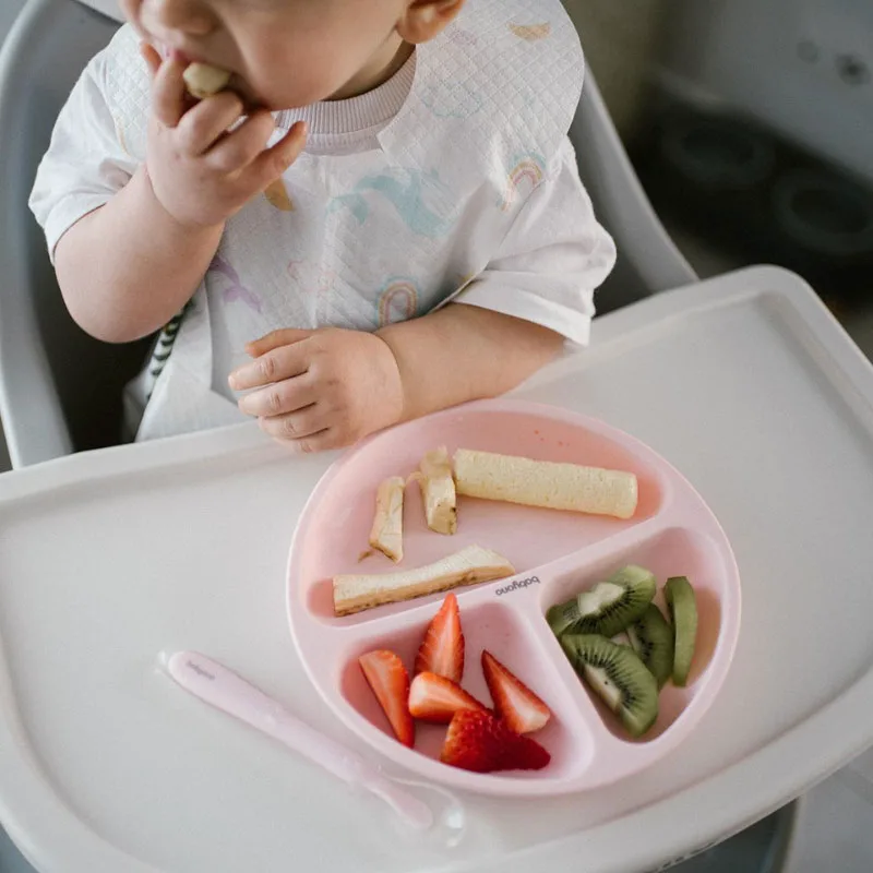 Πιάτο Με Χωρίσματα (Φ19.5x3) BabyOno Ροζ BN1482/02