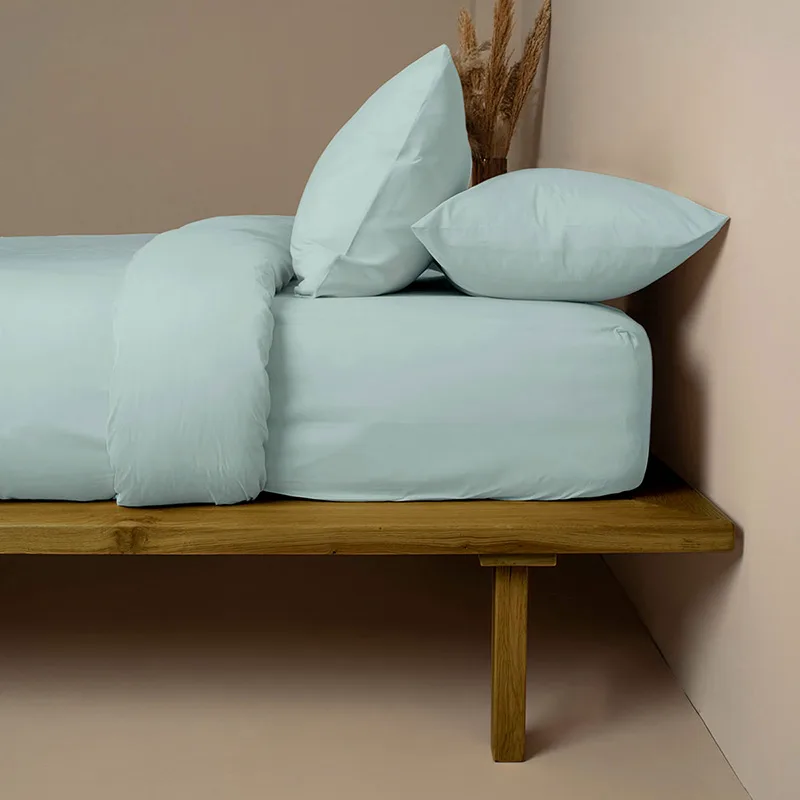 Σεντόνι Μεμονωμένο Μονό 100X200+30 Sunshine Cotton Feelings 114 Light Aqua (100x200+30)