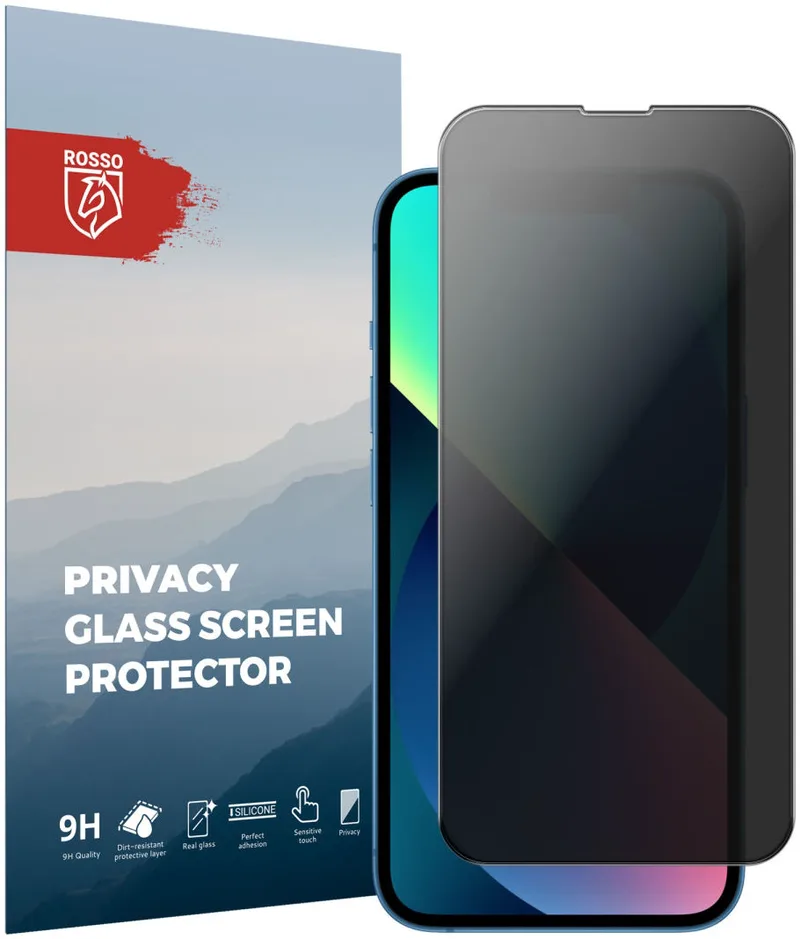 Κόκκινο Tempered Glass Privacy - Αντιχαρακτικό Γυαλί Προστασίας Απορρήτου Οθόνης Apple iPhone 13 / 13 Pro (8719246376276)