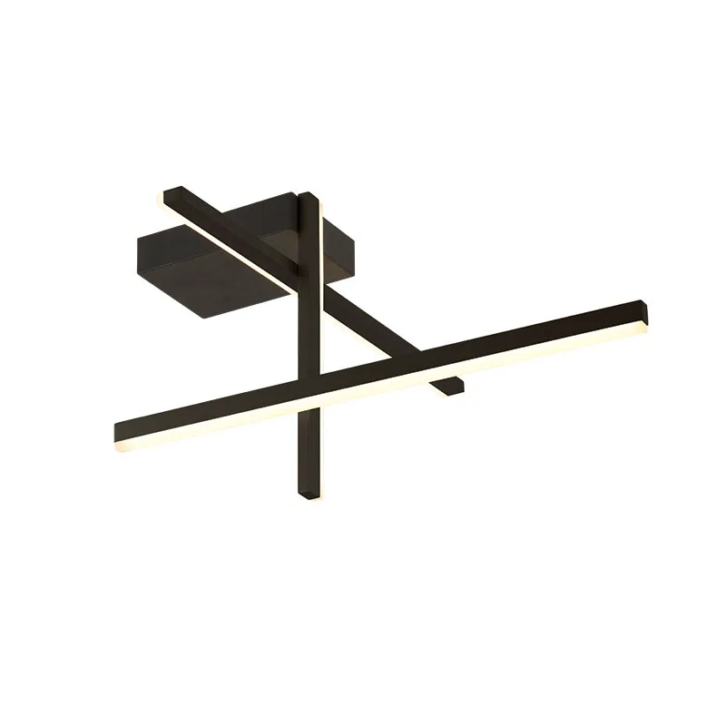 Φωτιστικό Πλαφονιέρα LED Dimmable Zambelis 22025 Black Matt