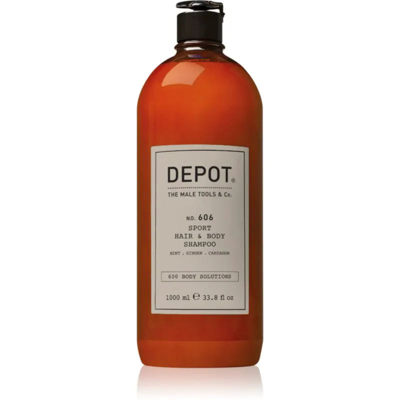 Depot No. 606 Sport Hair & Body σαμπουάν για μαλλιά και σώμα 1000 ml