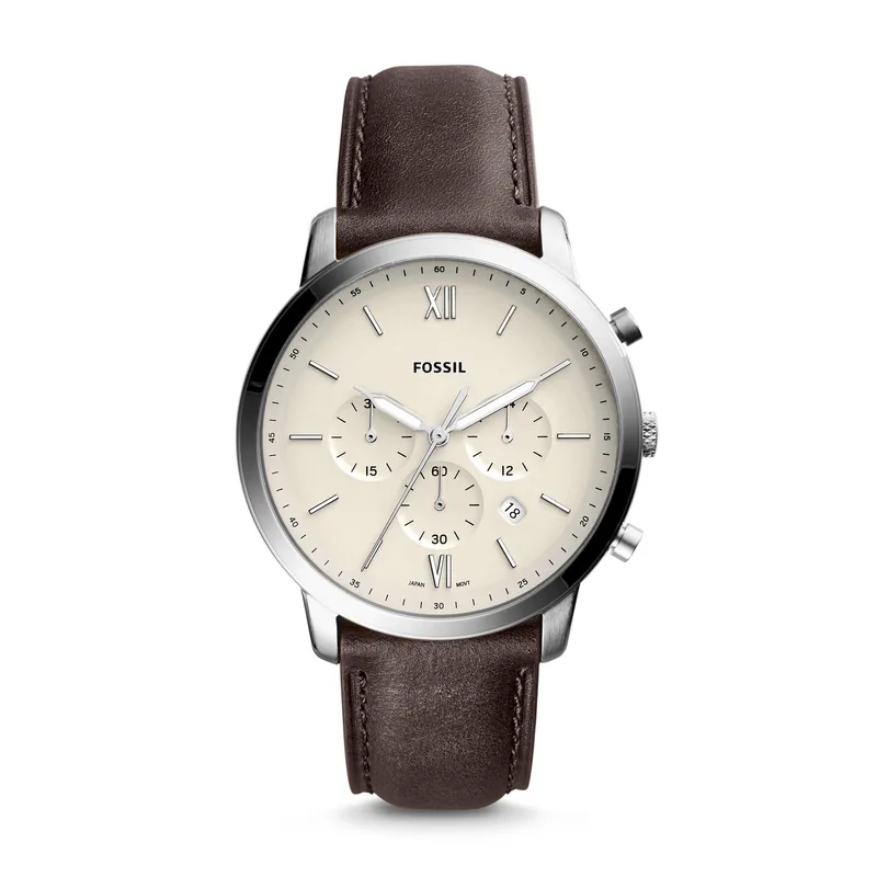 Ρολόι Fossil Neutra Chrono FS5380 Καφέ