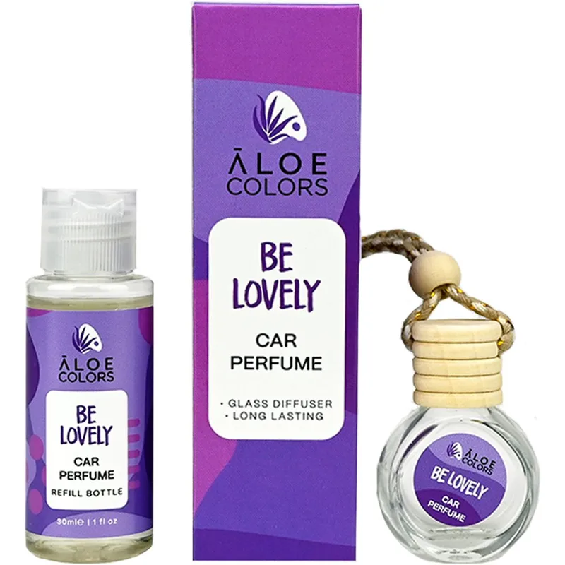 Aloe Colors Car Perfume Άρωμα Αυτοκινήτου Καραμέλα & Πικραμύγδαλο 30g - Be Lovely