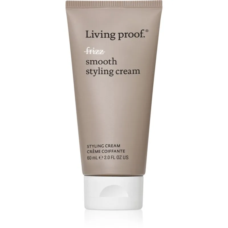 Living Proof No Frizz στάιλινγκ κρέμα για την αντιμετώπιση του κρεπαρίσματος μαλλιών 60 ml