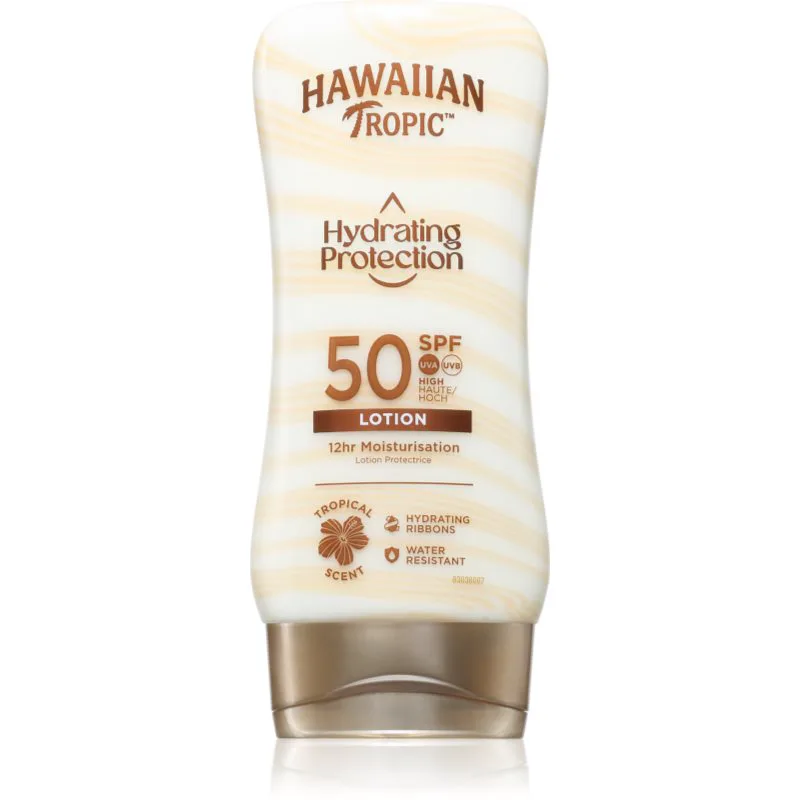 Hawaiian Tropic Hydrating Protection Lotion αντηλιακή κρέμα για σώμα SPF 50 180 ml