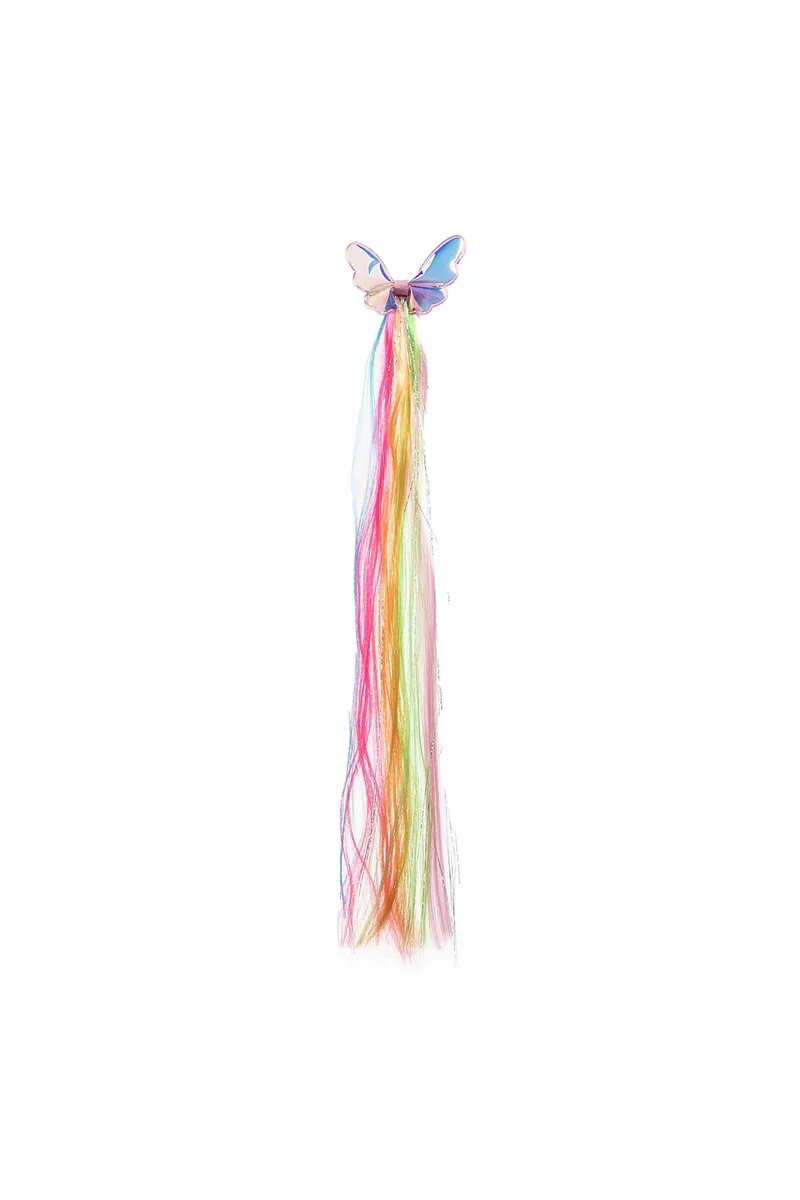 Alouette παιδικό κλιπ μαλλιών πεταλούδα με extensions - 00032089 Πολύχρωμο