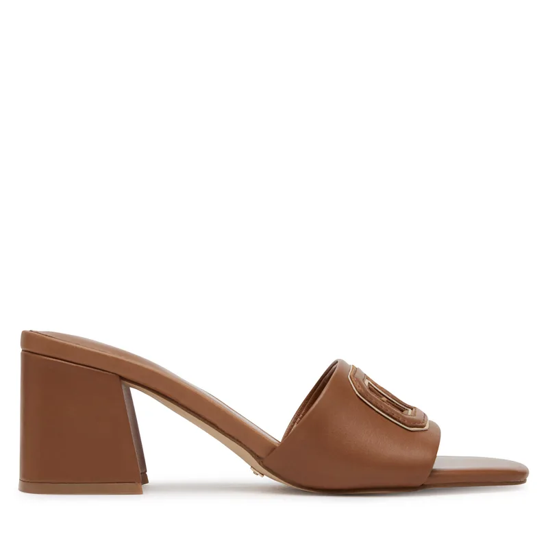 Παντόφλες Guess FLJGAS LEA03 Καφέ