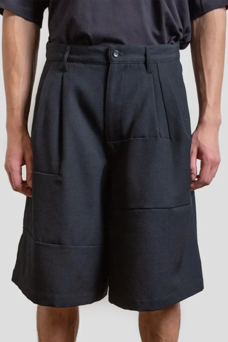 COMME DES GARÇONS SHIRT Ανδρικό Μαύρο Mens Short Woven