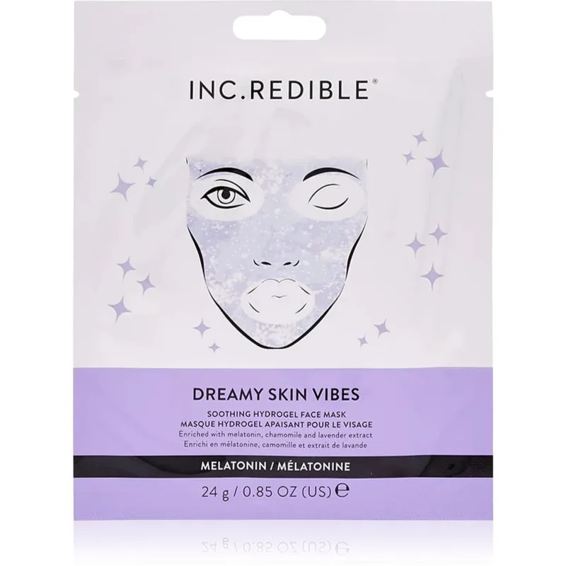 Nails Inc. INC. Redible Dreamy Skin Vibes μάσκα υδρογέλης με καταπραϋντική δράση 24 γρ