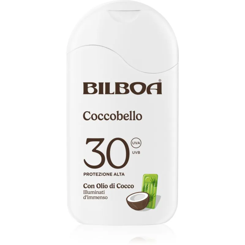 Bilboa Coccobello Latte αντηλιακό γάλα με έλαιο ινδοκάρυδου SPF 30 200 ml