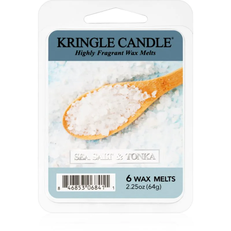 Kringle Candle Sea Salt & Tonka κερί για αρωματική λάμπα 64 γρ