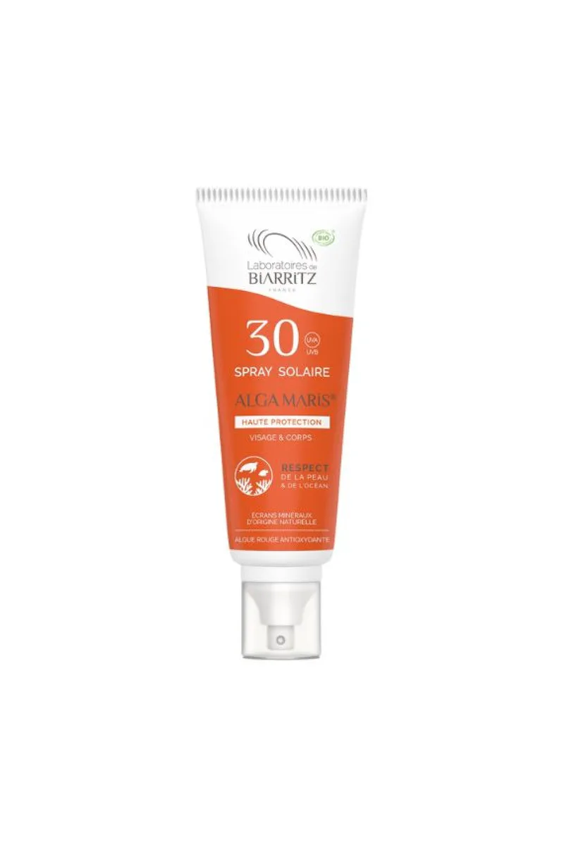 Αντηλιακο Σπρει Σωματος Βιολογικό SFP30 100ML Laboratoires De Biarritz Μονόχρωμο