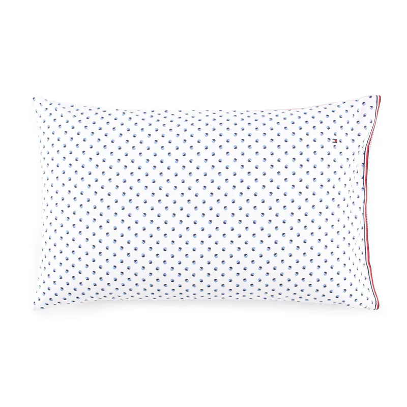 Μαξιλαροθήκη Oxford Tommy Hilfiger Marina Dots Μπλε 50x80
