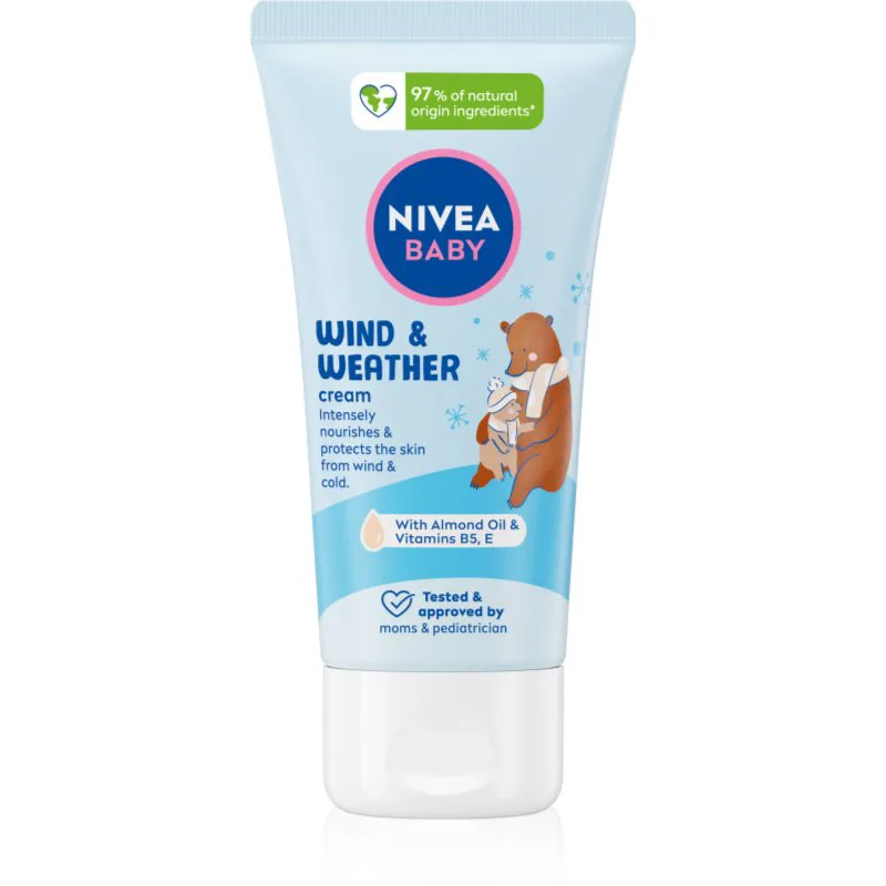 NIVEA BABY Wind & Weather προστατευτική κρέμα ενάντια στο κρύο και αέρα 50 ml