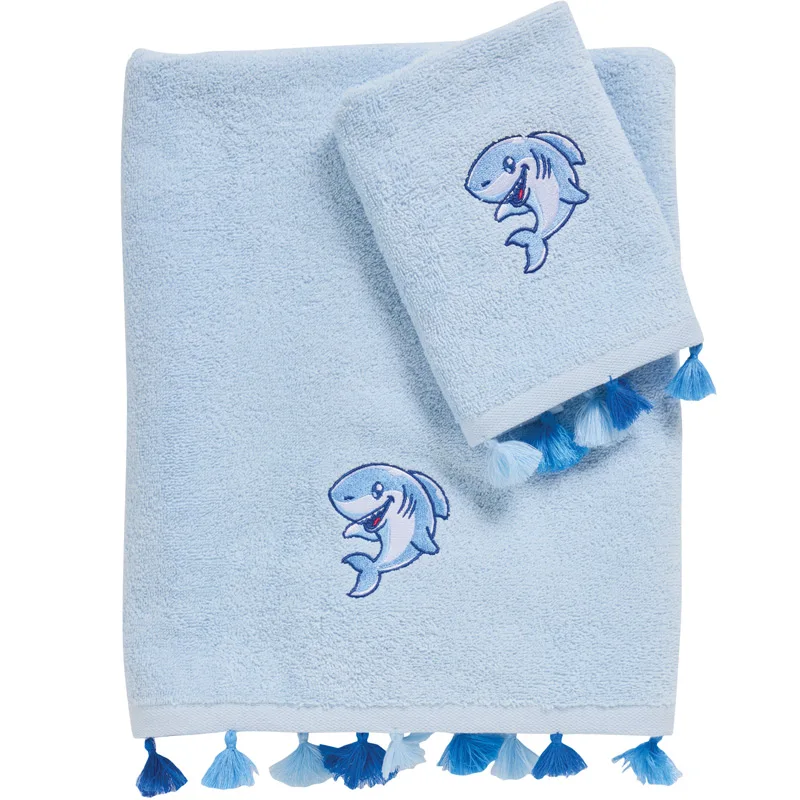 Παιδικές Πετσέτες Σετ 2τμχ Das Home Smile 4966 Blue