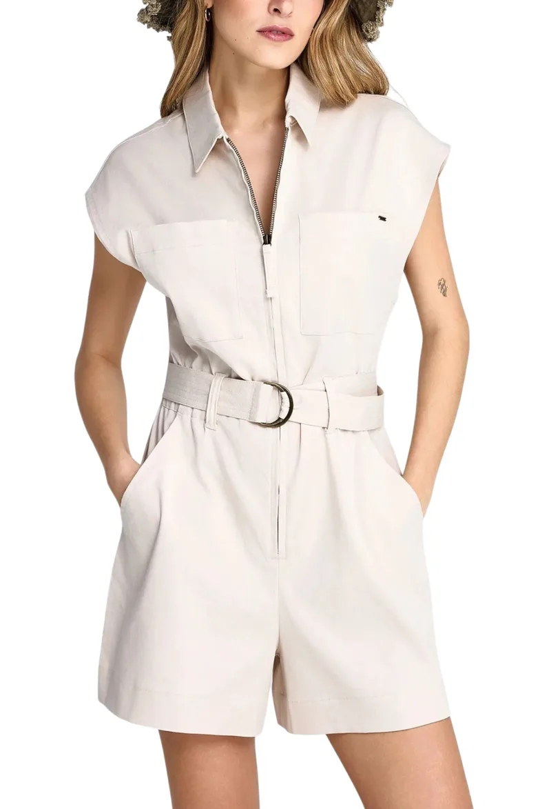 Funky Buddha Με Φερμουάρ FBL013-105-12-CLOUD CREAM Γυναικείο