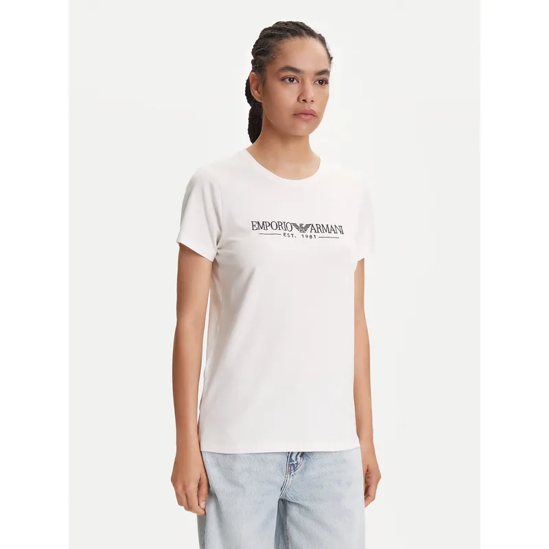 Emporio Armani Underwear T-Shirt EW000408 AF10881 U1131 Λευκό Regular Fit