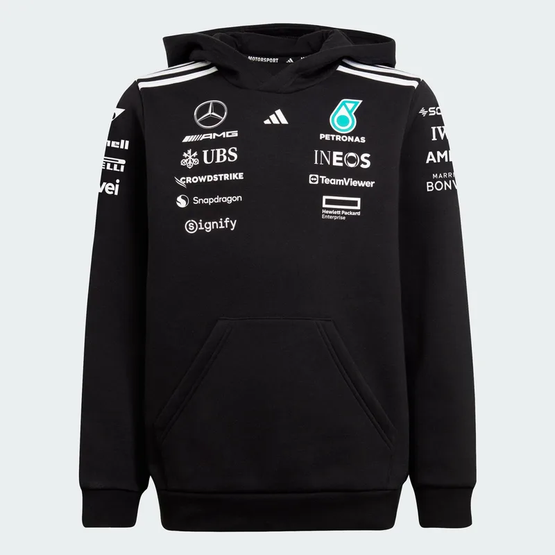 adidas Mercedes - Amg Petronas Formula One Team Παιδική Μπλούζα με Κουκούλα (9000230948_22872)