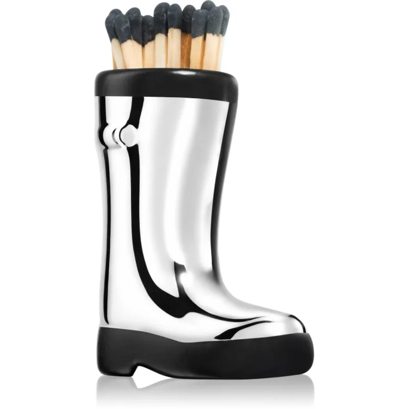 Paddywax Cowboy Boot Match Holder σπίρτα Chrome Metallic 25 τμχ