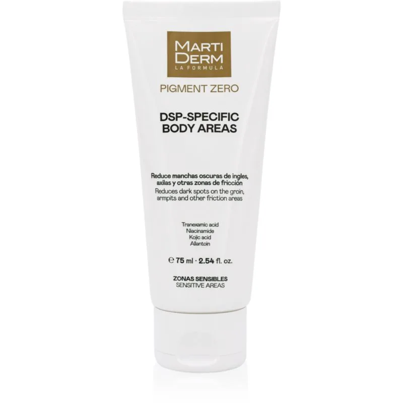 MartiDerm Pigment Zero DSP-Specific Body Areas Κρέμα σώματος για την αντιμετώπιση των καφέ κηλίδων 75 ml