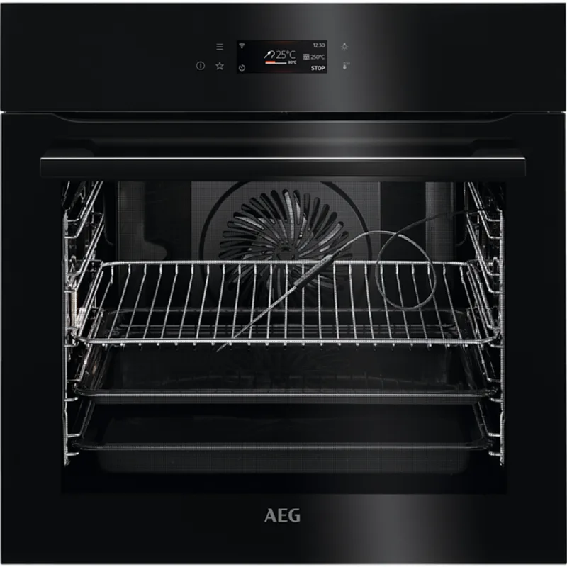AEG BPE748380B Φούρνος άνω Πάγκου 71lt χωρίς Εστίες Π59.5εκ. Α++, Μαύρος BPE748380B
