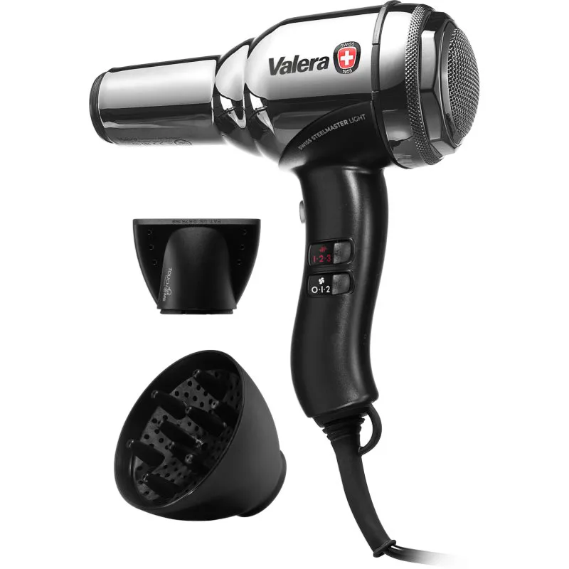 Valera Swiss Steel-Master Light πιστολάκι Chrome 1 τμχ